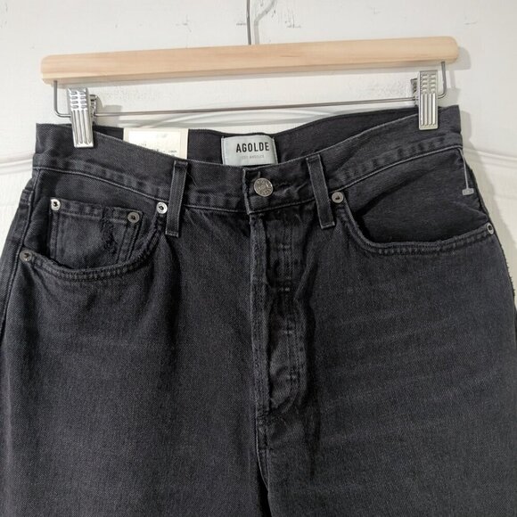 NWT Agolde | Lana Mid-Rise Vintage Straight Jeans in Disorder - Picture 10 of 14